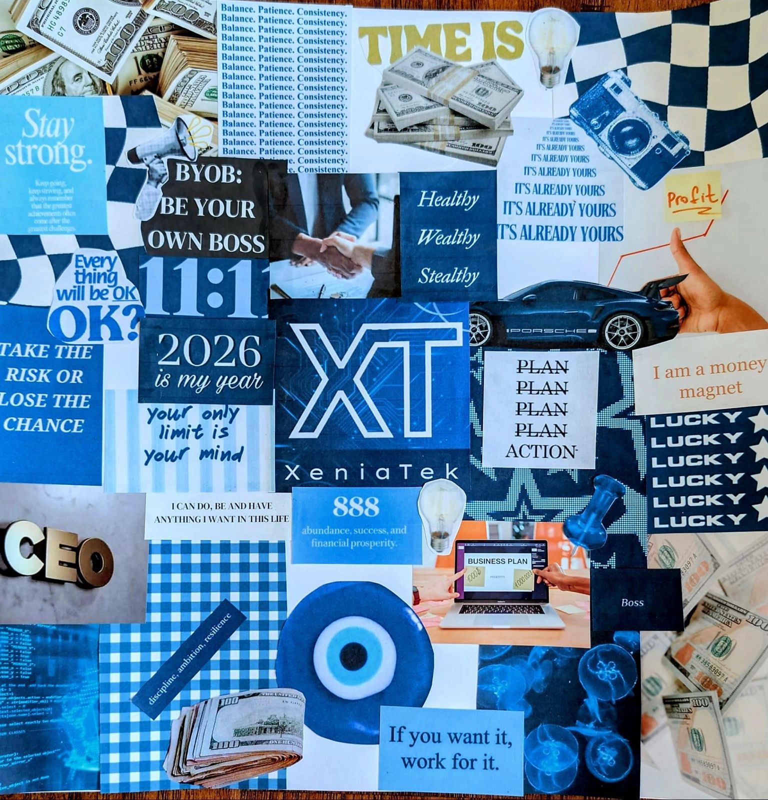 XeniaTek Vision Board